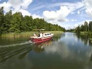 Hausboot Urlaub Radtour durch Masuren